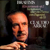 Philips : Arrau - Sonata No. 2, Paganini Variations